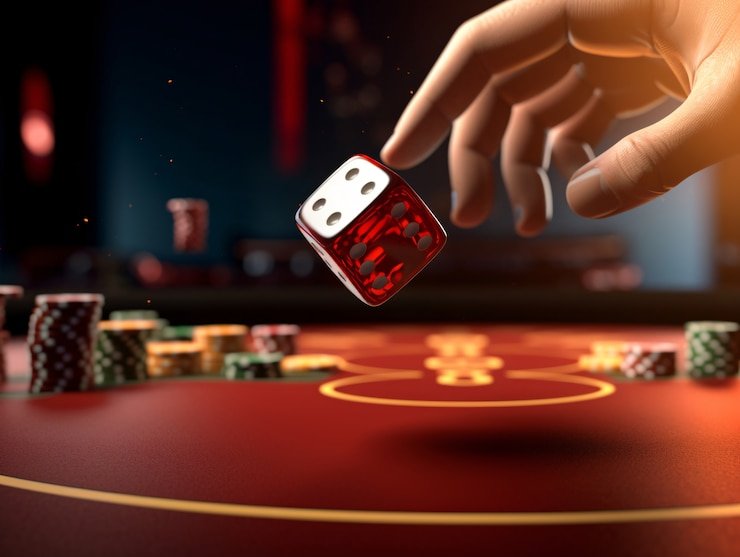 Ilustrasi layar slot online dengan animasi yang menarik dan warna menyala
